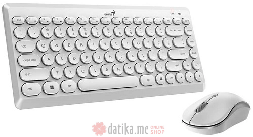 Genius LuxeMate Q8000  Wireless Komplet (White) в Черногории