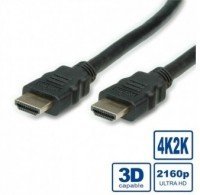 Secomp Value HDMI Ultra HD 4K Cable + Ethernet A-A M/M 2.0m