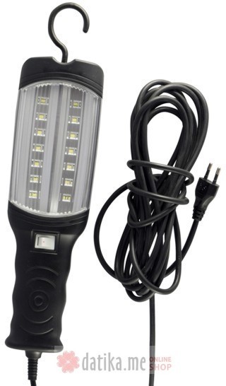 MAURER Lampa prenosna 14LED 8W IP20 350Lum 2x0.75mmq 5m