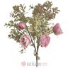 INART CVIJET BRANCH/PLANT GREEN/PINK 45cm