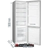 Gorenje RK4182PS4 Kombinovani frizider, 180cm
