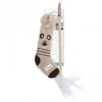 Afp 2970 pecaljka za macke 35cm Cat Socks-Sock Wand Mouse