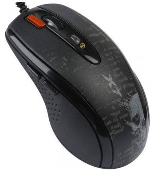 A4 TECH F5 V-Track Gaming USB crni miš в Черногории