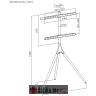SBOX FS-1246F PODNI FIKSNI STALAK