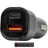 SBOX CC-038 USB CAR CHARGER / 2 OUTPUTS - 38 W Black