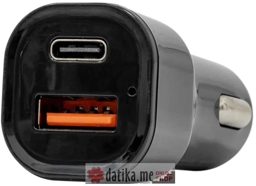 SBOX CC-038 USB CAR CHARGER / 2 OUTPUTS - 38 W Black