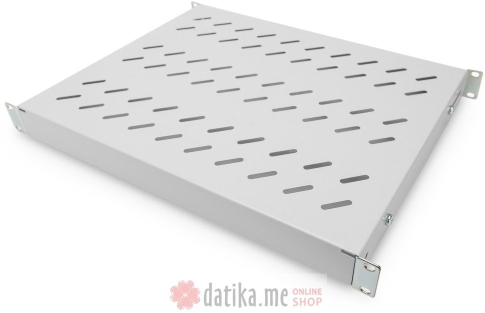 Digitus 1U fixed shelf for 600 mm depth racks, adjust. 350-550 mm