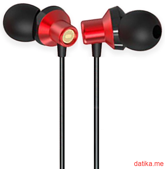 XO In-Ear EP15 Red bubice, mikrofon, 3.5mm in Podgorica Montenegro
