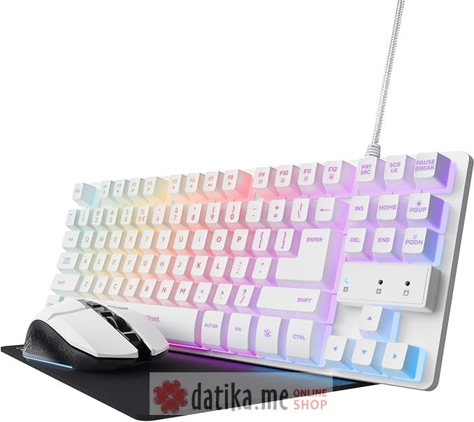 TRUST GXT794W 3-in-1 Gaming Bundle/White