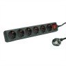 Rotronic Produzni kabal sa 6 uticnica i osvijetljenim dvopolnim prekidacem 6m в Черногории