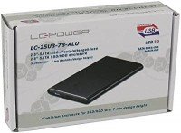 LC-Power LC-25U3-7B-ALU storage enclosure HDD/SSD SATA 2.5" 3.0 Micro-USB B