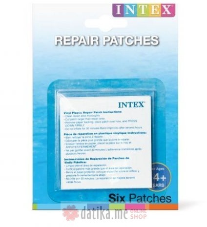 Intex 59631 Flekice za ljepljenje bazena i duseka