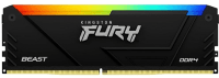 Kingston FURY BEAST 16GB DDR4 3600Mhz RGB Heatsink, KF436C18BB2A/16