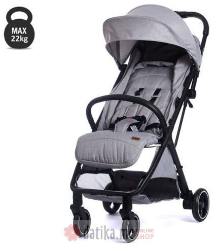 BBO Kolica za bebe autofolding 517 Quick All Grey