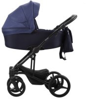 BEBETTO TORINO KOLICA ZA BEBE SET 2U1 CRNI RAM