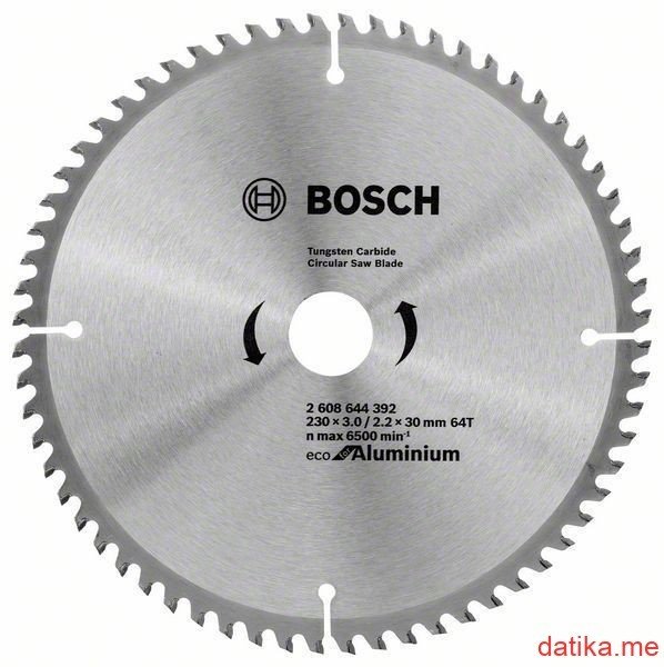 Bosch List kružne testere za aluminijum ECO 230x30x3,0/2,2mm 64z