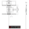 SBOX PLB-1246F WALL MOUNT 37"-80" в Черногории