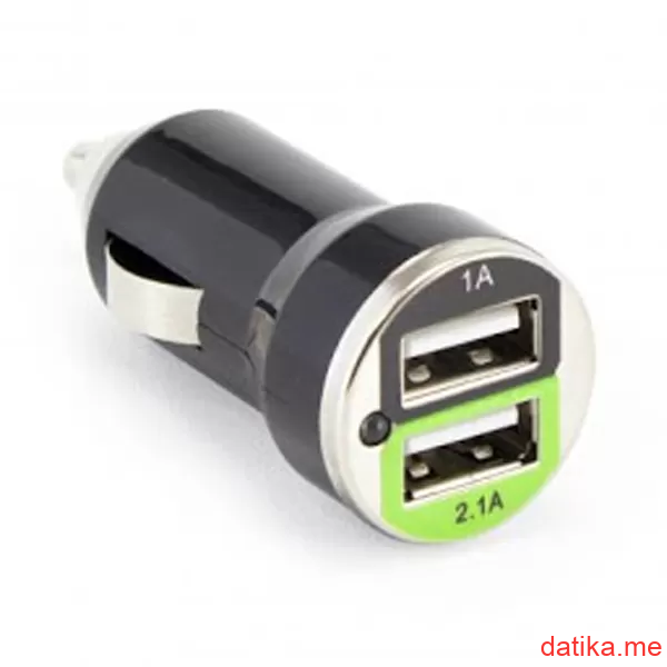 Sbox CC-221 / 2 ulaza - 2.1A crni