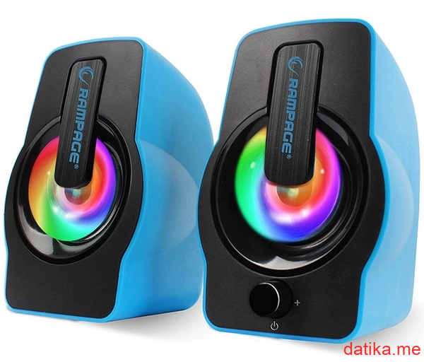 Rampage​ Zvucnici RMS-G7 Falsetto RGB Blue
