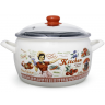 Metalac duboka serpa sa poklopcem RASPJEVANA KUVARICA 24cm/7,5lit в Черногории