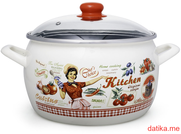 Metalac duboka serpa sa poklopcem RASPJEVANA KUVARICA 24cm/7,5lit в Черногории