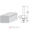 Makita D-48446 Okrugli rezač sa profilom 19X9.5X51.6MM 