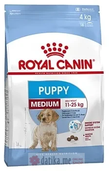 Royal Canin Medium Puppy 4kg в Черногории