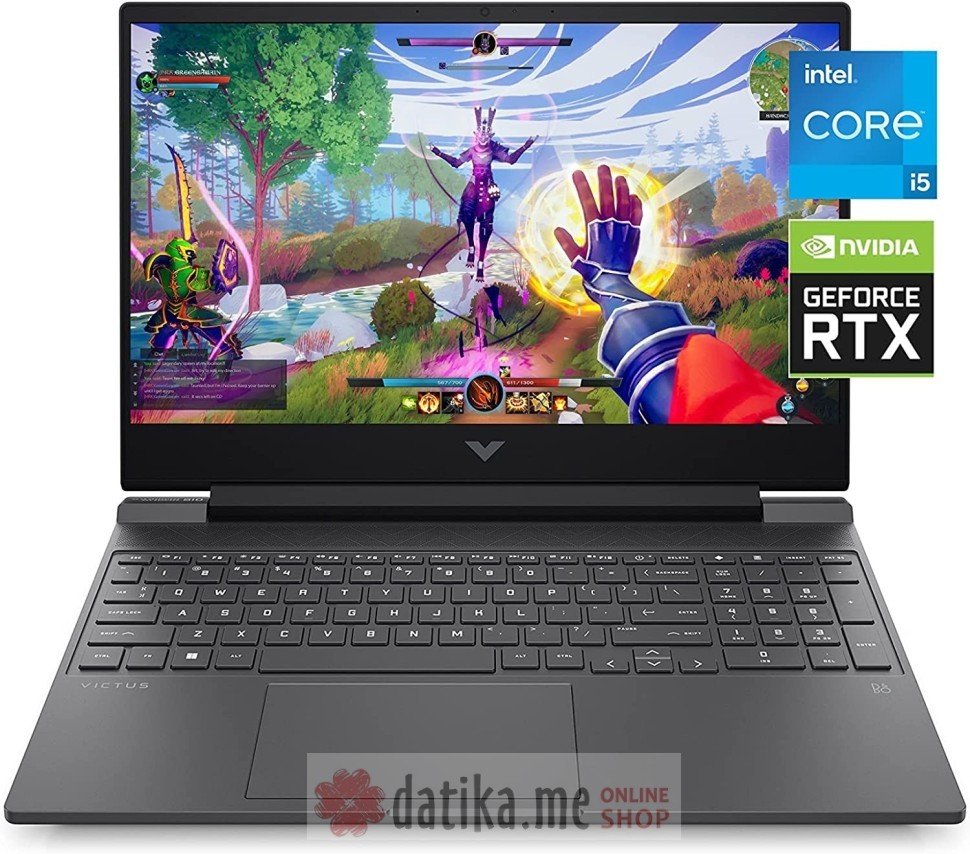 HP Victus 16-d1038nm Intel i5-12500H/16GB/512GB SSD/RTX 3050Ti 4GB/16.1" FHD IPS 144Hz, 6G233EA