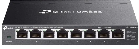 TP-Link DS108G-M2 Multi-Gigabit Unmanaged Desktop Switch