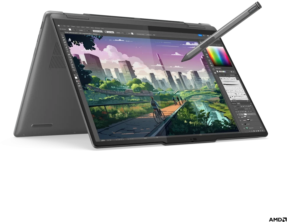 Lenovo Yoga 7 2-in-1 14AHP9 AMD Ryzen 7 8840HS/16GB/1TB SSD/AMD Radeon/14" WUXGA OLED Touch, 83DK008BYA