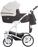 BEBETTO TORINO KOLICA ZA BEBE SET 2U1 BIJELI RAM