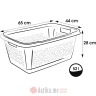KEEEPER KORPA ZA VES JOST VELIKA ROZE 52L