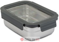 NAVA POSUDA ZA HRANU INOX SA PLASTICNIM POKLOPCEM "Misty" 900ml