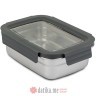 NAVA POSUDA ZA HRANU INOX SA PLASTICNIM POKLOPCEM "Misty" 900ml